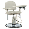 Clinton 6310 H Series, Padded, Blood Drawing Chair  with Padded Arms