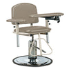 Clinton 6310 H Series, Padded, Blood Drawing Chair  with Padded Arms