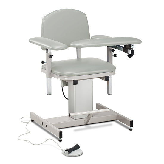 Clinton 6341 Power Series, Blood Drawing Chair  with Padded Arms