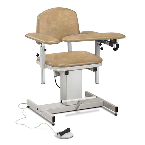 Clinton 6341 Power Series, Blood Drawing Chair  with Padded Arms