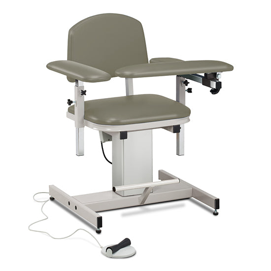 Clinton 6341 Power Series, Blood Drawing Chair  with Padded Arms
