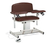 Clinton 6351 Power Series, Extra-Wide, Blood Drawing Chair with Padded Arms