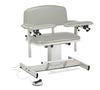 Clinton 6351 Power Series, Extra-Wide, Blood Drawing Chair with Padded Arms