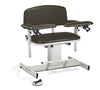 Clinton 6351 Power Series, Extra-Wide, Blood Drawing Chair with Padded Arms