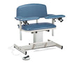 Clinton 6351 Power Series, Extra-Wide, Blood Drawing Chair with Padded Arms