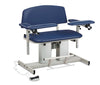 Clinton 6361 Power Series, Bariatric, Blood Drawing Chair with Padded Arms