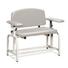 Clinton 66000-2S Lab X Series, Extra-Wide, Blood Drawing Chair with Straight Arms