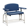 Clinton 66000-2S Lab X Series, Extra-Wide, Blood Drawing Chair with Straight Arms