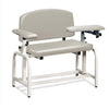 Clinton 66000-S Lab X Series, Extra-Wide, Blood Drawing Chair with One Padded Flip Arm