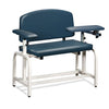 Clinton 66000-S Lab X Series, Extra-Wide, Blood Drawing Chair with One Padded Flip Arm