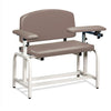 Clinton 66000-S Lab X Series, Extra-Wide, Blood Drawing Chair with One Padded Flip Arm