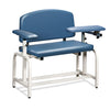 Clinton 66000-S Lab X Series, Extra-Wide, Blood Drawing Chair with One Padded Flip Arm