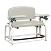 Clinton 66000B Lab X Series, Heavy-Duty, Blood Drawing  Chair with Padded Arms