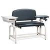 Clinton 66002 Lab X Series, Extra-Wide, Blood Chair with Padded Flip Arm and Drawer