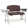 Clinton 66002 Lab X Series, Extra-Wide, Blood Chair with Padded Flip Arm and Drawer