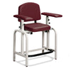 Clinton 66011-S Lab X Series, Extra-Tall, Blood Drawing Chair with Straight Padded Arms