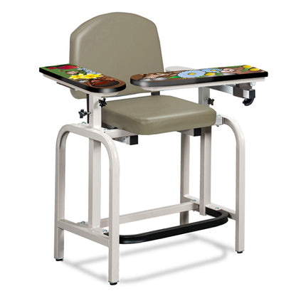 Clinton 66011-SG Pediatric Series/Spring Garden, Blood Drawing Chair