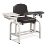 Clinton 66020 Lab X Series, Blood Drawing Chair with Padded Flip Arm and Drawer