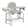 Clinton 66020 Lab X Series, Blood Drawing Chair with Padded Flip Arm and Drawer