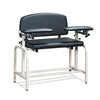 Clinton 66099 Lab X Series, Extra-Wide and Extra-Tall, Blood Drawing Chair with Padded Arms
