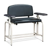 Clinton 66099-2S Lab X Series, Extra-Wide and Extra-Tall, Blood Drawing Chair with Straight Arms