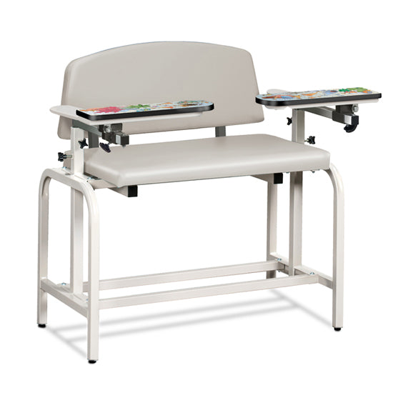 Clinton 66099-AQ Pediatric Series/Aquarium, Extra-Wide, Blood Drawing Chair