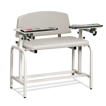 Clinton 66099-AQ Pediatric Series/Aquarium, Extra-Wide, Blood Drawing Chair