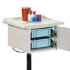 Clinton 67200 Two-Bin Phlebotomy Cart