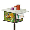 Clinton 67232 Rainforest Follies, 2-Bin, Phlebotomy Cart
