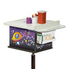 Clinton 67235 Space Place, 2-Bin, Phlebotomy Cart