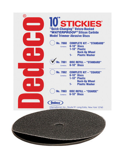 Dedeco 7061 Stickies Discs 10 Standard 6/Bx