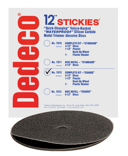 Dedeco 7072 Stickies Discs 12 Coarse Kit