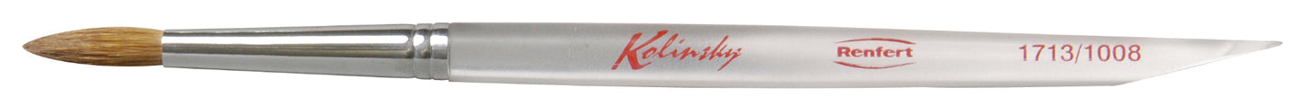 Renfert 17131008 Kolinsky Brush, Size 8 2 Pcs.