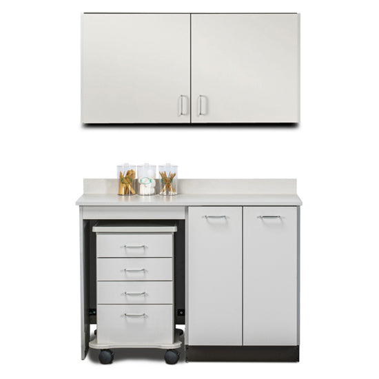 Clinton 748048L Ready Room My Way, 48" Laminate, Cart-Mate Cabinetry Suite/Cart Left