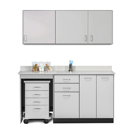 Clinton 748066L Ready Room My Way, 66" Laminate, Cart-Mate Cabinetry Suite/Cart Left