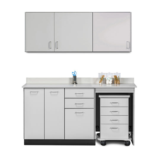 Clinton 748066R Ready Room My Way, 66" Laminate, Cart-Mate Cabinetry Suite/Cart Right