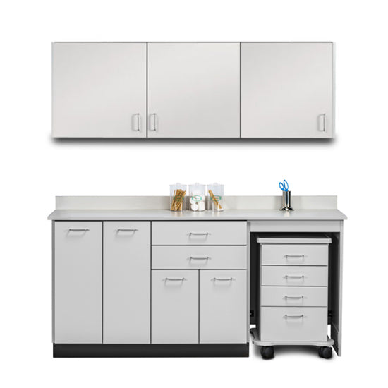 Clinton 748072R Ready Room My Way, 72" Laminate, Cart-Mate Cabinetry Suite/Cart Right