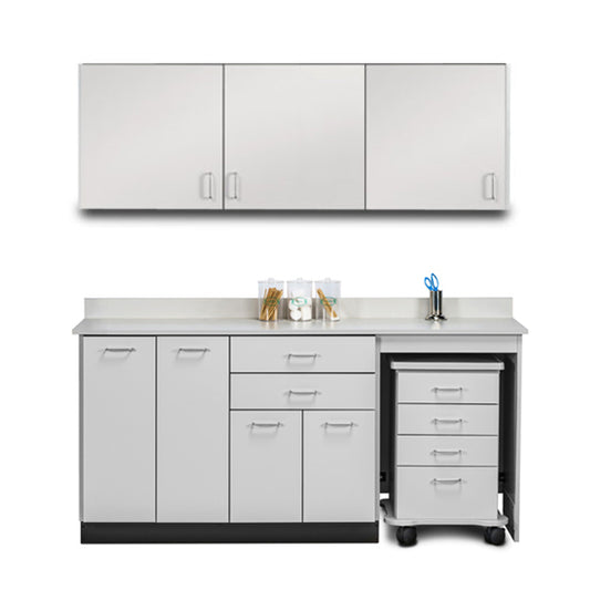 Clinton 748072R Ready Room My Way, 72" Laminate, Cart-Mate Cabinetry Suite/Cart Right
