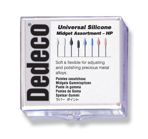 Dedeco 7854 Universal Silicone Point Assortment 24/Kit