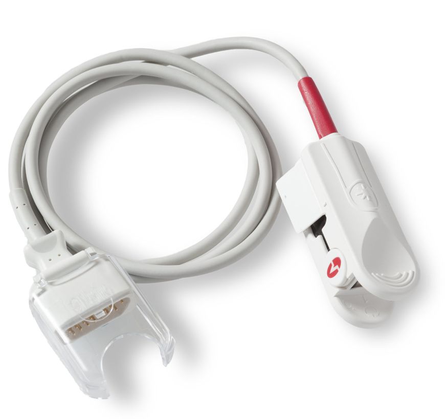 Zoll Medical 8000-000371 Rainbow Dci, Adult Reusable Sensor, Spo2/Spco/Spmet, 3 Ft M-15 Connector