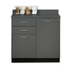 Clinton 8036 Base Cabinet with 2 Doors and 2 Drawers