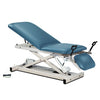 Clinton 80360 Power 500, Open Base Power Table with Adjustable Backrest, Footrest and Stirrups
