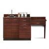 Clinton 8042-99 Base Cabinet Set with 3 Doors, 3 Drawers and Desk
