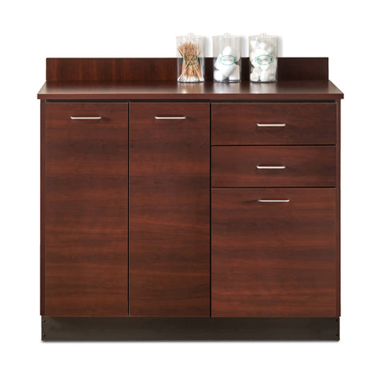 Clinton 8042 Base Cabinet with 3 Doors and 2 Drawers