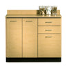Clinton 8042 Base Cabinet with 3 Doors and 2 Drawers