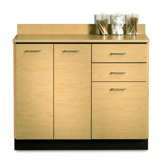 Clinton 8042 Base Cabinet with 3 Doors and 2 Drawers