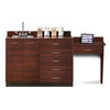 Clinton 8048-99 Base Cabinet Set with 2 Doors, 5 Drawers and Desk