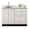 Clinton 8048 Base Cabinet with 4 Doors and 2 Drawers