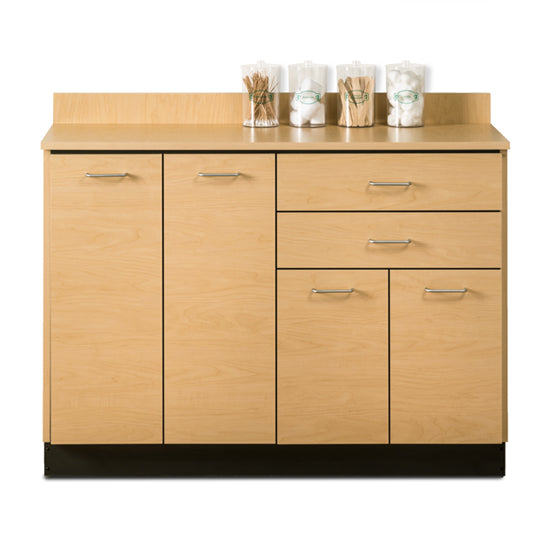 Clinton 8048 Base Cabinet with 4 Doors and 2 Drawers