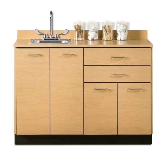 Clinton 8048 Base Cabinet with 4 Doors and 2 Drawers